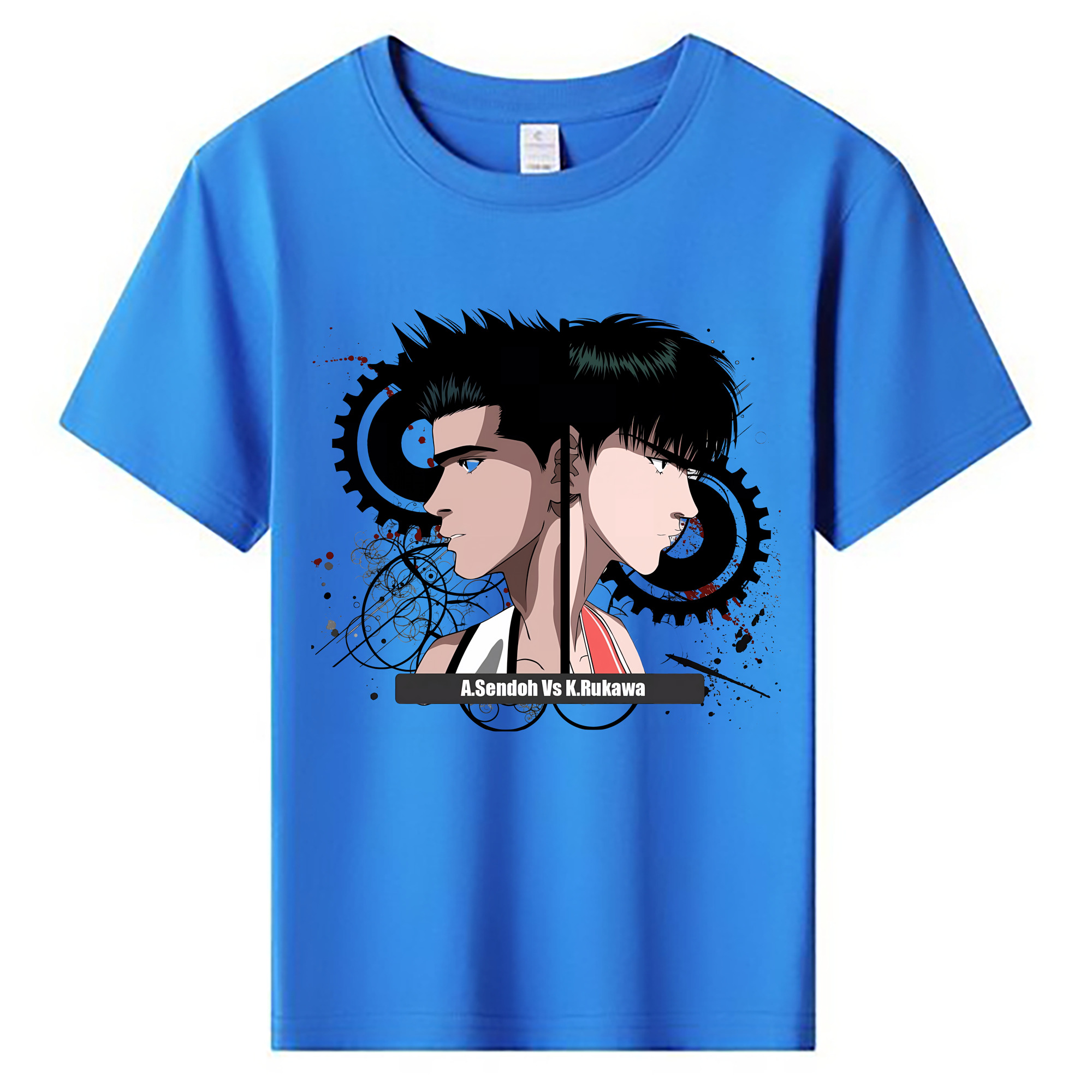（画像用） SLAM DUNK／スラムダンク 綿100％キッズTシャツ（フロントプリント）